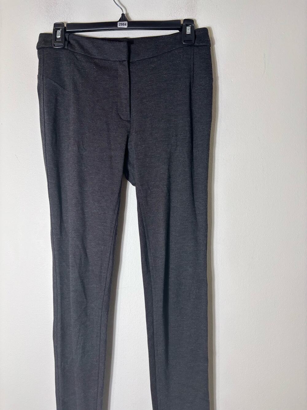 Theory Black Straight Leg Ankle Pants Sz S